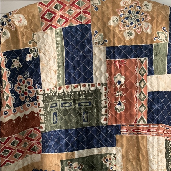 Alfred Dunner Multicolor Patchwork Jacket - Picture 4 of 4